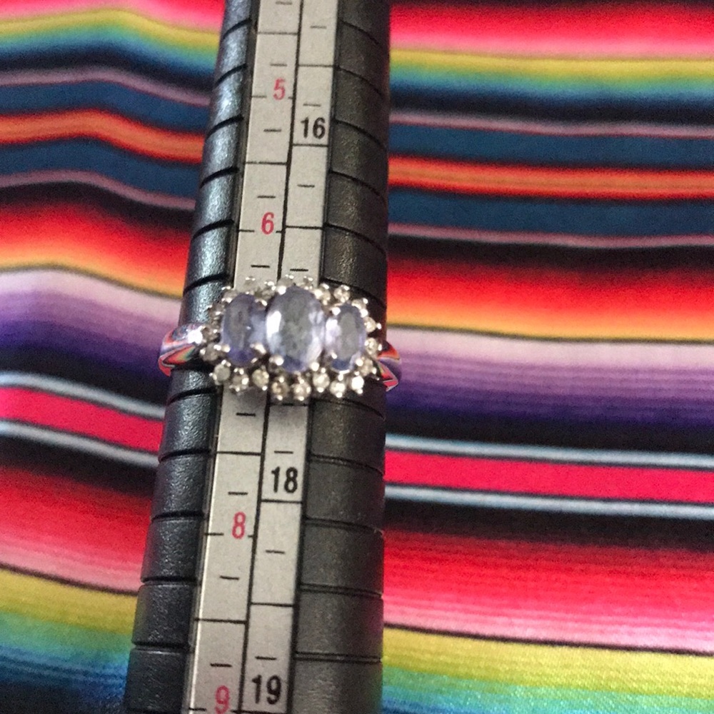 White Gold and Tanzanite ring**SOLD**